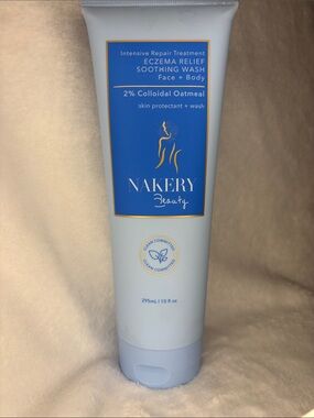 Nakery Beauty Eczema Relief Soothing Wash - Light Blue